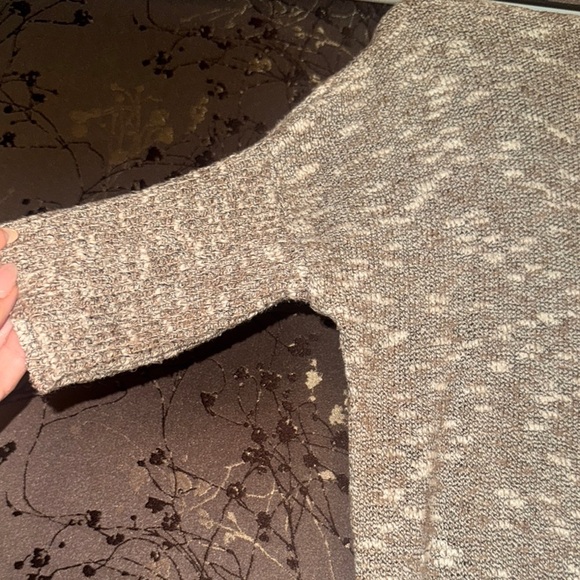 Express Gray and White Boxy Tunic Top - Picture 4 of 4